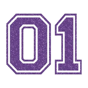 Polep vozidla Startovní číslo 01 typ 4 (87 - Ultra Metalic fialová) SAMOLEPKA NA AUTO, NÁLEPKA, FÓLIE, POLEP, TUNING, VLASTNÍ TEXT, TISK, AUTOSAMOLEPKY.cz, POLEPY, OBRÁZEK, LOGO, 3D STICKERS