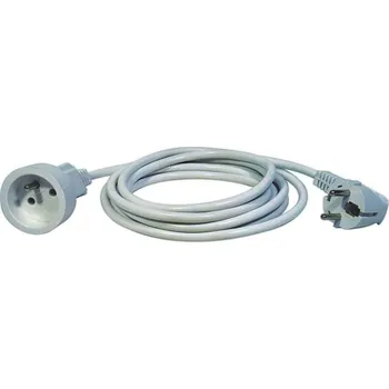 Prodlužovací kabel Emos P0111 Prodlužovací kabel – spojka, 1,5m, bílý