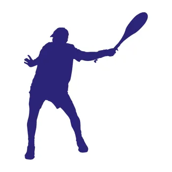 Polep vozidla Tenista 013 pravá (22 - střední modrá) SAMOLEPKA NA AUTO, NÁLEPKA, FÓLIE, POLEP, TUNING, VLASTNÍ TEXT, TISK, AUTOSAMOLEPKY.cz, POLEPY, OBRÁZEK, LOGO, 3D STICKERS