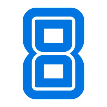 Polep vozidla Startovní číslo 8 typ 7 (11 - modrá oceán) SAMOLEPKA NA AUTO, NÁLEPKA, FÓLIE, POLEP, TUNING, VLASTNÍ TEXT, TISK, AUTOSAMOLEPKY.cz, POLEPY, OBRÁZEK, LOGO, 3D STICKERS