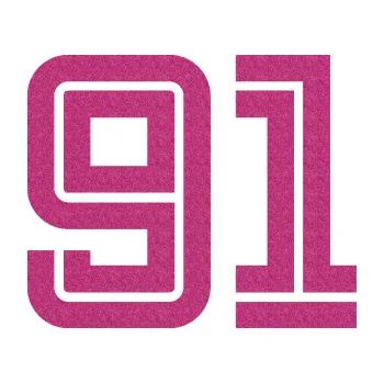 Polep vozidla Startovní číslo 91 typ 7 (90 - Ultra Metalic růžová) SAMOLEPKA NA AUTO, NÁLEPKA, FÓLIE, POLEP, TUNING, VLASTNÍ TEXT, TISK, AUTOSAMOLEPKY.cz, POLEPY, OBRÁZEK, LOGO, 3D STICKERS