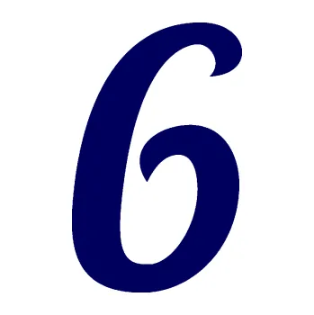 Polep vozidla Startovní číslo 6 typ 3 (23 - tmavě modrá) SAMOLEPKA NA AUTO, NÁLEPKA, FÓLIE, POLEP, TUNING, VLASTNÍ TEXT, TISK, AUTOSAMOLEPKY.cz, POLEPY, OBRÁZEK, LOGO, 3D STICKERS