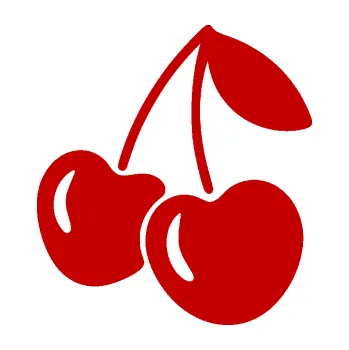 Samolepící dekorace Třešně 001 levá (18 - tmavě červená) SAMOLEPKA NA AUTO, NÁLEPKA, FÓLIE, POLEP, TUNING, VLASTNÍ TEXT, TISK, AUTOSAMOLEPKY.cz, POLEPY, OBRÁZEK, LOGO, 3D STICKERS