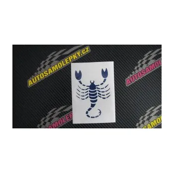 Samolepící dekorace SAMOLEPKA Štír zvěrokruh 004 pravá (17 - šedá) NA AUTO, NÁLEPKA, FÓLIE, POLEP, TUNING, VLASTNÍ TEXT, TISK, AUTOSAMOLEPKY.cz, POLEPY, OBRÁZEK, LOGO, SAMOLEPKY