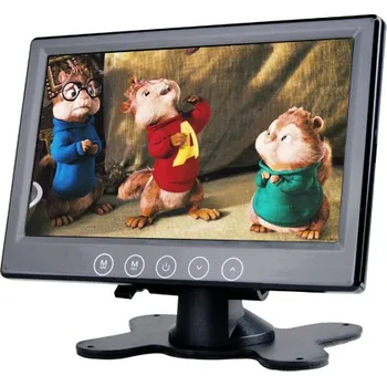 Monitor do auta LCD monitor 7" černý, na palubní desku, tenké provedení