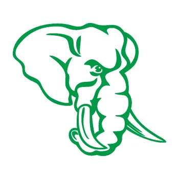 Samolepící dekorace Slon 026 pravá hlava (12 - zelená) SAMOLEPKA NA AUTO, NÁLEPKA, FÓLIE, POLEP, TUNING, VLASTNÍ TEXT, TISK, AUTOSAMOLEPKY.cz, POLEPY, OBRÁZEK, LOGO, 3D STICKERS