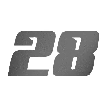 Polep vozidla Startovní číslo 28 typ 6 (41 - grafitová metalíza) SAMOLEPKA NA AUTO, NÁLEPKA, FÓLIE, POLEP, TUNING, VLASTNÍ TEXT, TISK, AUTOSAMOLEPKY.cz, POLEPY, OBRÁZEK, LOGO, 3D STICKERS