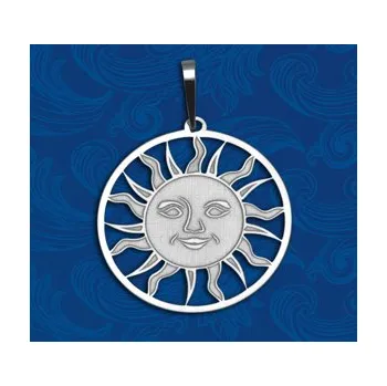 Přívěsek Stříbrný přívěsek sluníčko - PA0518 (Stříbrný přívěsek slunce)