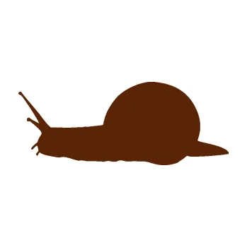 Samolepící dekorace Šnek 001 levá (15 - hnědá) SAMOLEPKA NA AUTO, NÁLEPKA, FÓLIE, POLEP, TUNING, VLASTNÍ TEXT, TISK, AUTOSAMOLEPKY.cz, POLEPY, OBRÁZEK, LOGO, 3D STICKERS