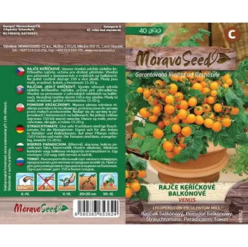 Semeno MORAVOSEED Rajče keříčkové balkónové VENUS 65362