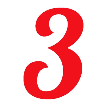 Polep vozidla SAMOLEPKA Startovní číslo 3 typ 3 (10 - červená) NA AUTO, NÁLEPKA, FÓLIE, POLEP, TUNING, VLASTNÍ TEXT, TISK, AUTOSAMOLEPKY.cz, POLEPY, OBRÁZEK, LOGO, SAMOLEPKY