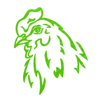 Samolepící dekorace SAMOLEPKA Slepička 004 levá (58 - 3D karbon zelený kawasaki) NA AUTO, NÁLEPKA, FÓLIE, POLEP, TUNING, VLASTNÍ TEXT, TISK, AUTOSAMOLEPKY.cz, POLEPY, OBRÁZEK, LOGO, SAMOLEPKY