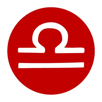 Samolepící dekorace Váhy 001 - horoskop (18 - tmavě červená) SAMOLEPKA NA AUTO, NÁLEPKA, FÓLIE, POLEP, TUNING, VLASTNÍ TEXT, TISK, AUTOSAMOLEPKY.cz, POLEPY, OBRÁZEK, LOGO, 3D STICKERS