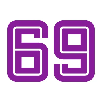 Polep vozidla Startovní číslo 69 typ 7 (14 - fialová) SAMOLEPKA NA AUTO, NÁLEPKA, FÓLIE, POLEP, TUNING, VLASTNÍ TEXT, TISK, AUTOSAMOLEPKY.cz, POLEPY, OBRÁZEK, LOGO, 3D STICKERS