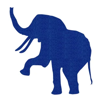 Samolepící dekorace Slon 005 levá (89 - Ultra Metalic modrá tmavá) SAMOLEPKA NA AUTO, NÁLEPKA, FÓLIE, POLEP, TUNING, VLASTNÍ TEXT, TISK, AUTOSAMOLEPKY.cz, POLEPY, OBRÁZEK, LOGO, 3D STICKERS