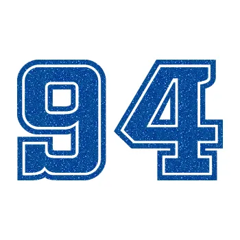 Polep vozidla Startovní číslo 94 typ 5 (88 - Ultra Metalic modrá) SAMOLEPKA NA AUTO, NÁLEPKA, FÓLIE, POLEP, TUNING, VLASTNÍ TEXT, TISK, AUTOSAMOLEPKY.cz, POLEPY, OBRÁZEK, LOGO, 3D STICKERS