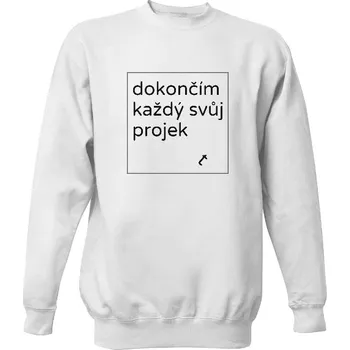 Pánská mikina Mikina bez kapuce Unisex s potiskem Projektový manažer pánské