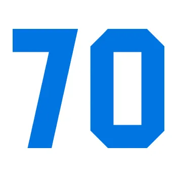 Polep vozidla Startovní číslo 70 (11 - modrá oceán) SAMOLEPKA NA AUTO, NÁLEPKA, FÓLIE, POLEP, TUNING, VLASTNÍ TEXT, TISK, AUTOSAMOLEPKY.cz, POLEPY, OBRÁZEK, LOGO, 3D STICKERS