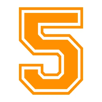 Polep vozidla Startovní číslo 5 typ 4 (06 - oranžová) SAMOLEPKA NA AUTO, NÁLEPKA, FÓLIE, POLEP, TUNING, VLASTNÍ TEXT, TISK, AUTOSAMOLEPKY.cz, POLEPY, OBRÁZEK, LOGO, 3D STICKERS