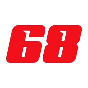 Polep vozidla SAMOLEPKA Startovní číslo 68 typ 6 (10 - červená) NA AUTO, NÁLEPKA, FÓLIE, POLEP, TUNING, VLASTNÍ TEXT, TISK, AUTOSAMOLEPKY.cz, POLEPY, OBRÁZEK, LOGO, SAMOLEPKY