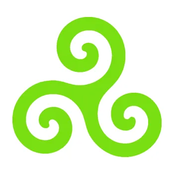 samolepka Triskelion keltský znak (04 - zelená kawasaki) SAMOLEPKA NA AUTO, NÁLEPKA, FÓLIE, POLEP, TUNING, VLASTNÍ TEXT, TISK, AUTOSAMOLEPKY.cz, POLEPY, OBRÁZEK, LOGO, 3D STICKERS