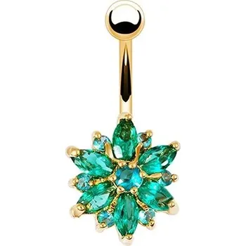 Piercing Piercing do pupíku | visací piercing srdce - 4