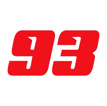 Polep vozidla SAMOLEPKA Startovní číslo 93 typ 6 (10 - červená) NA AUTO, NÁLEPKA, FÓLIE, POLEP, TUNING, VLASTNÍ TEXT, TISK, AUTOSAMOLEPKY.cz, POLEPY, OBRÁZEK, LOGO, SAMOLEPKY