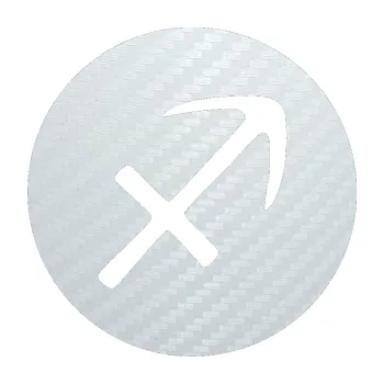 Samolepící dekorace SAMOLEPKA Střelec 001 - horoskop (51 - 3D karbon bílý) NA AUTO, NÁLEPKA, FÓLIE, POLEP, TUNING, VLASTNÍ TEXT, TISK, AUTOSAMOLEPKY.cz, POLEPY, OBRÁZEK, LOGO, SAMOLEPKY