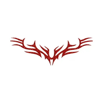 Polep vozidla Tetování 008 (86 - Ultra Metalic červená) SAMOLEPKA NA AUTO, NÁLEPKA, FÓLIE, POLEP, TUNING, VLASTNÍ TEXT, TISK, AUTOSAMOLEPKY.cz, POLEPY, OBRÁZEK, LOGO, 3D STICKERS