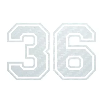 Polep vozidla Startovní číslo 36 typ 4 (51 - 3D karbon bílý) SAMOLEPKA NA AUTO, NÁLEPKA, FÓLIE, POLEP, TUNING, VLASTNÍ TEXT, TISK, AUTOSAMOLEPKY.cz, POLEPY, OBRÁZEK, LOGO, 3D STICKERS