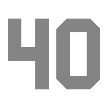 Polep vozidla Startovní číslo 40 (17 - šedá) SAMOLEPKA NA AUTO, NÁLEPKA, FÓLIE, POLEP, TUNING, VLASTNÍ TEXT, TISK, AUTOSAMOLEPKY.cz, POLEPY, OBRÁZEK, LOGO, 3D STICKERS