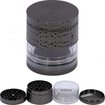 Humidor Drtič tabáku kov+plast ø 5,2cm 11562