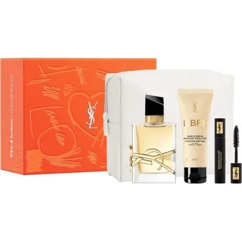 Dámský parfém Yves Saint Laurent Yves Saint Laurent Libre Set: Parfumovaná voda 50ml + Tělový balzám 50ml + Řasenka 2ml Pre ženy Parfumovaná voda
