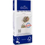Finum Papírové filtry na čaj L 100 ks