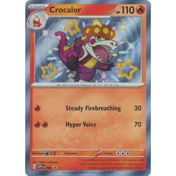 Karetní hra Pokémon SVP 080 Crocalor - Black Star Promos