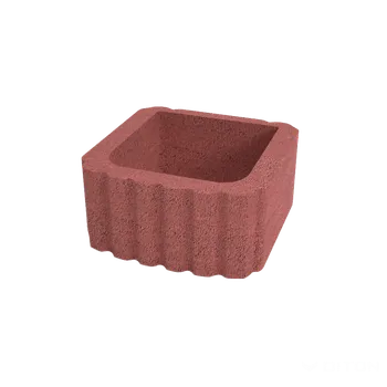 DITON SVAHOVÁ TVAROVKA hladká červená