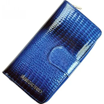 Dámská kožená peněženka modrá - Gregorio Clodien modrá