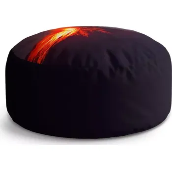 Sedací pytel Kulatý taburet Circle Sopka: 38x48 cm - Sablio