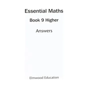 Přírodní věda Essential Maths 9 Higher Answers - Rayner, David