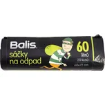 Balis Sáčky na odpad 60 l černé 20 ks