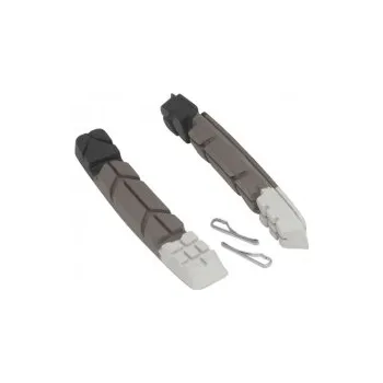 Brzda na kolo Force brzdové špalky náhradní černo-šedo-bílá 70 mm