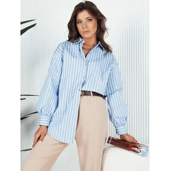 Dámská halenka Dámská košile MARTIE modrá a bílá