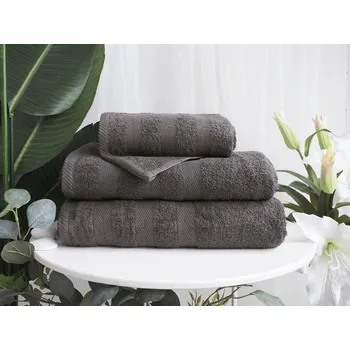Ručník XPOSE® Froté ručník DEVON - antracitový 50x90 cm, Froté + Prodloužená možnost vrácení zboží do 50 dnů