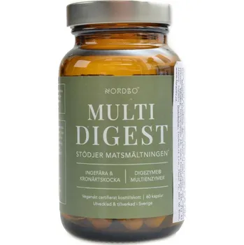 Přírodní produkt Nordbo Multi Digest 60 kapslí