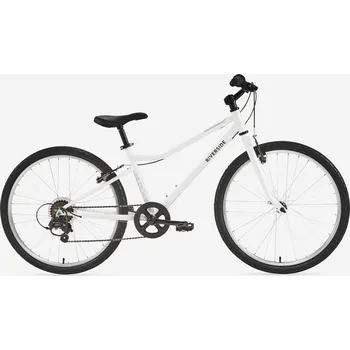 RIVERSIDE Dětské 24" trekové kolo 100 9–12 let 24" BÍLÁ 2025
