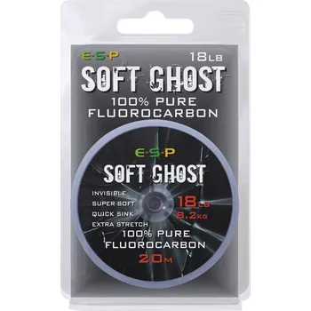 ESP fluorocarbon Soft Ghost 18 lb, 20 m