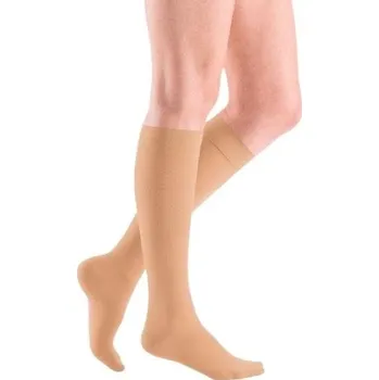Dámské punčochy Lýtkové punčochy mediven elegance (II.KT)—Velikost 2, barva sand, délka normal, se špicí