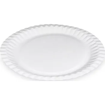 Jednorázové nádobí WIMEX Papírový talíř mělký 23 cm PAP