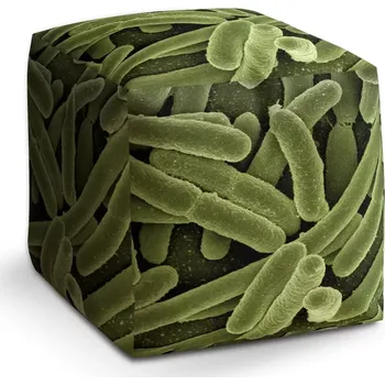 Taburet Taburet Kostka Bakterie: 40x40x40 cm - Sablio