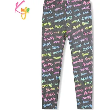 Dívčí legíny Dívčí legíny Kugo SL0401, šedé